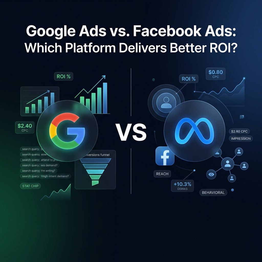 Google Ads vs. Facebook Ads: Which Platform Delivers Better ROI in 2026?